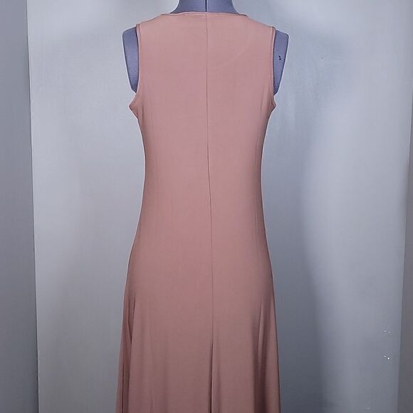 NWOT Attitudes by Renee Regular Duster & Sleeveless Maxi Dress Set Sz XXS - Picture 10 of 16